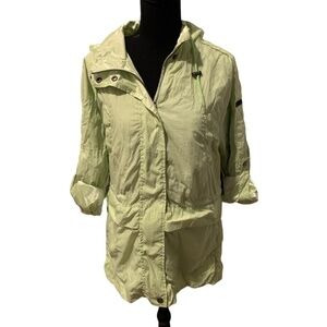 Lucky Brand Water Repellant Anorak jacket in Light Pistachio Medium NWT